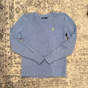 Polo by Ralph Lauren Kids Light Blue Crew Neck Sweater